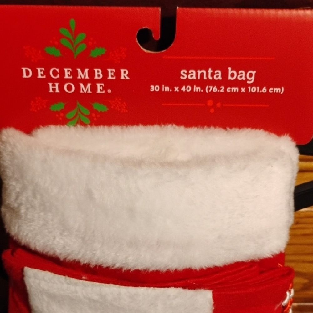 🎅 December Home Large Santa Sack – 30” x 40” 🎄 - Picture 2 of 4